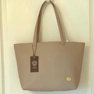 Vince Camuto Leila Driftwood tote NWT